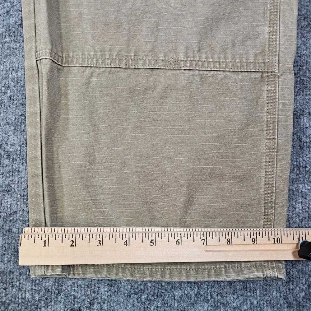 Wrangler Riggs Workwear Mens 50x30 Ripstop Ranger Cargo Pants Khaki Beige Rugged